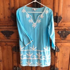 Jessica Taylor Beach Shift Cover Up Women’s Medium